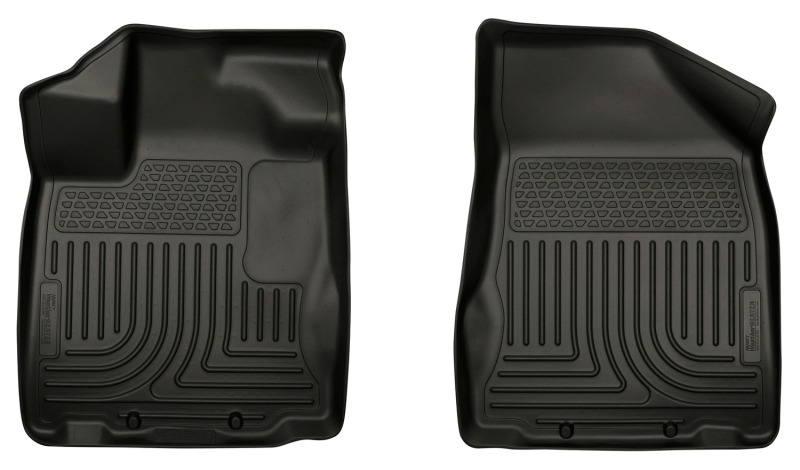 Infiniti JX35 Floor Liners - Front - Husky Liners - Weatherbeater - Black - 2013